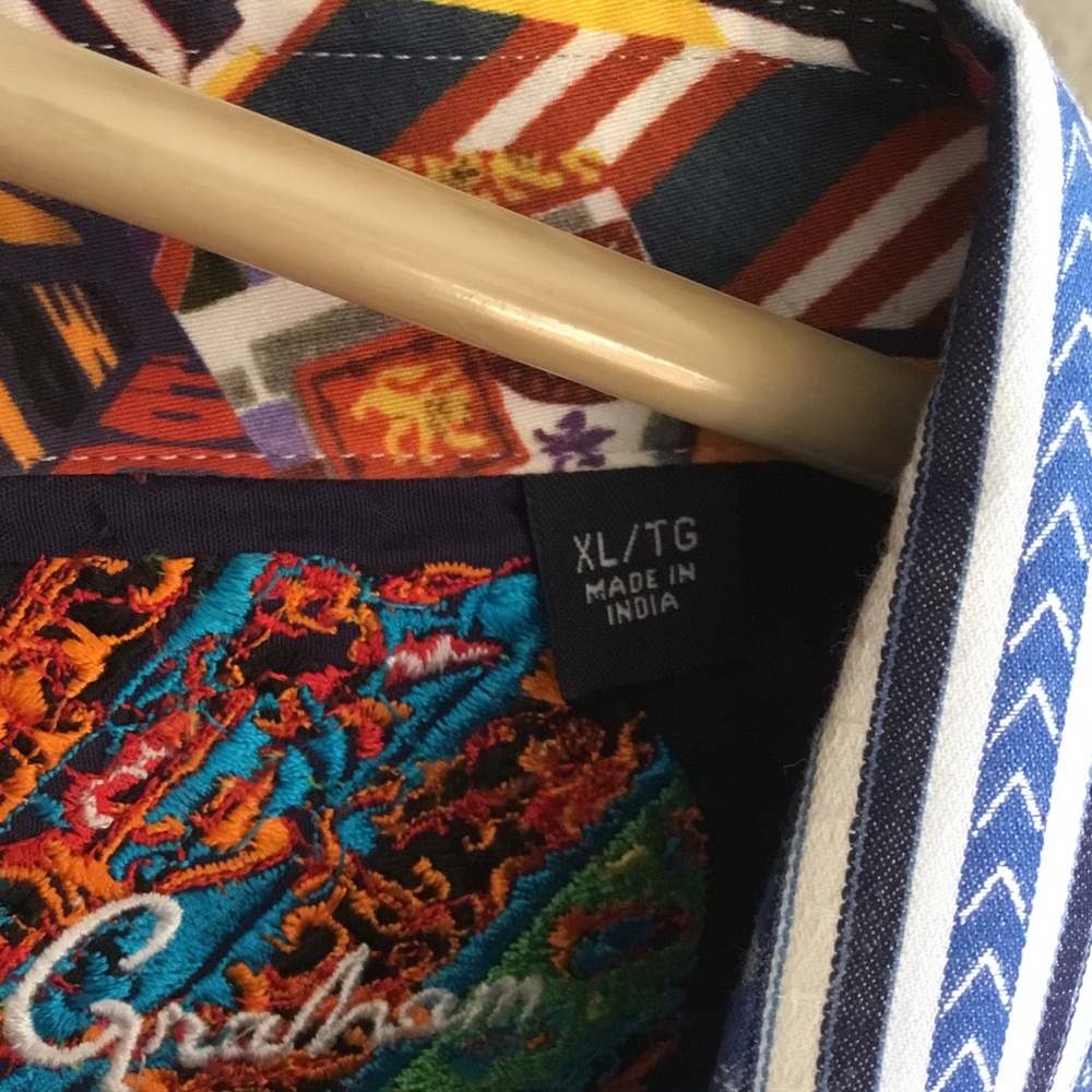 Robert Graham dress-up shirt.